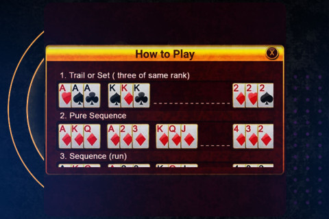 How to Play Teenpatti
