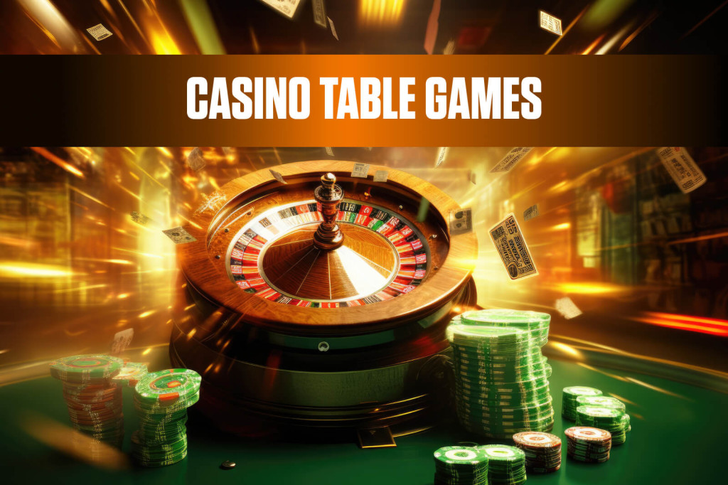 Image of casino table games