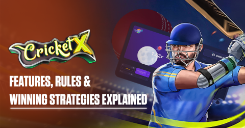 A-Batsman-Playing-a-Cricket-Shot-Infront-of-CricketX-Game-on-Screen-of-a-Laptop-FOMO7-India