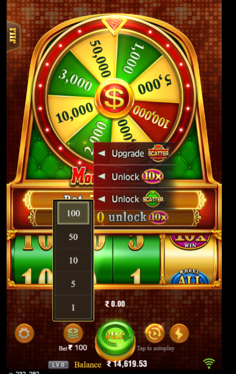 Bet Amounts in JILI Money Coming