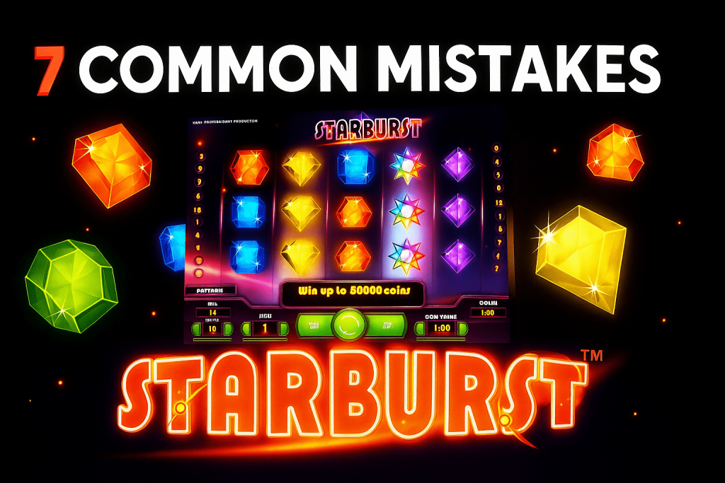Even experienced players make these 7 critical Starburst slot mistakes with the game mode