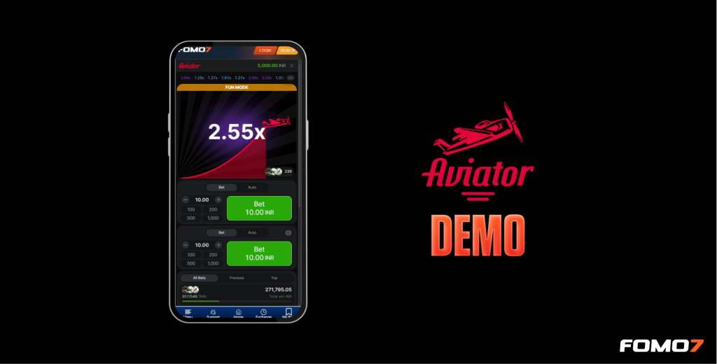 Play Aviator Game Demo for free