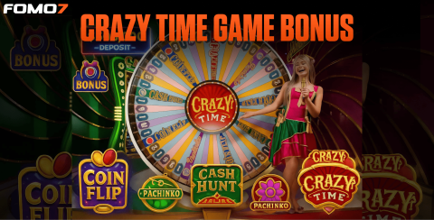 Claim Your Crazy Time Game Bonus | FOMO7