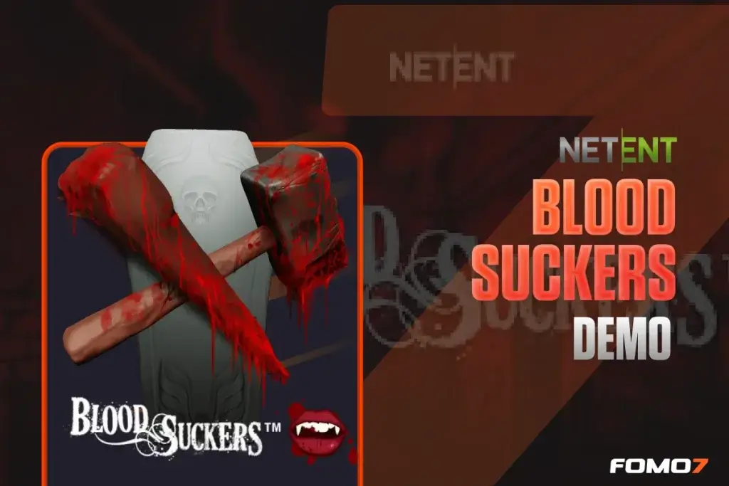 Blood Suckers slot demo on FOMO7 India with vampire theme, bonus rounds, and free spins