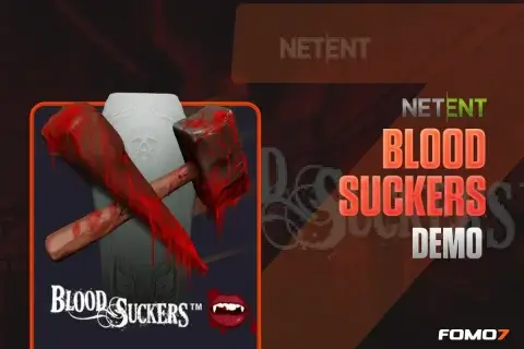 Blood Suckers slot demo on FOMO7 India with vampire theme, bonus rounds, and free spins