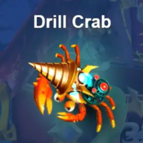 JILI Ocean King Jackpot Drill Crab with a powerful drill attachment, perfect for digging through obstacles, in FOMO7 India’s thrilling adventure.