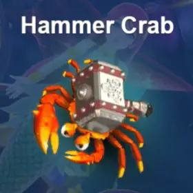 JILI Ocean King Jackpot Hammer Crab with a large hammer, smashing through challenges in FOMO7 India’s action-packed ocean game.
