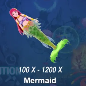 JILI Ocean King Jackpot Mermaid Awakening Boss with magical powers, offering rewards in FOMO7 India’s ocean-themed game.
