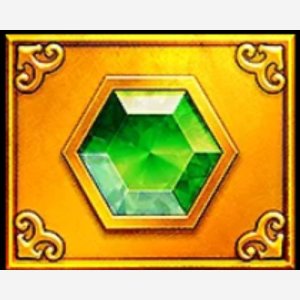 Fortune Gems 3 Green Emerald Symbol