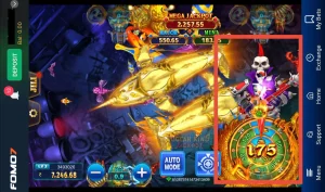 JILI Ocean King Jackpot interface with the Jackpot multiplier in action, offering massive rewards in FOMO7 India’s underwater treasure hunt.